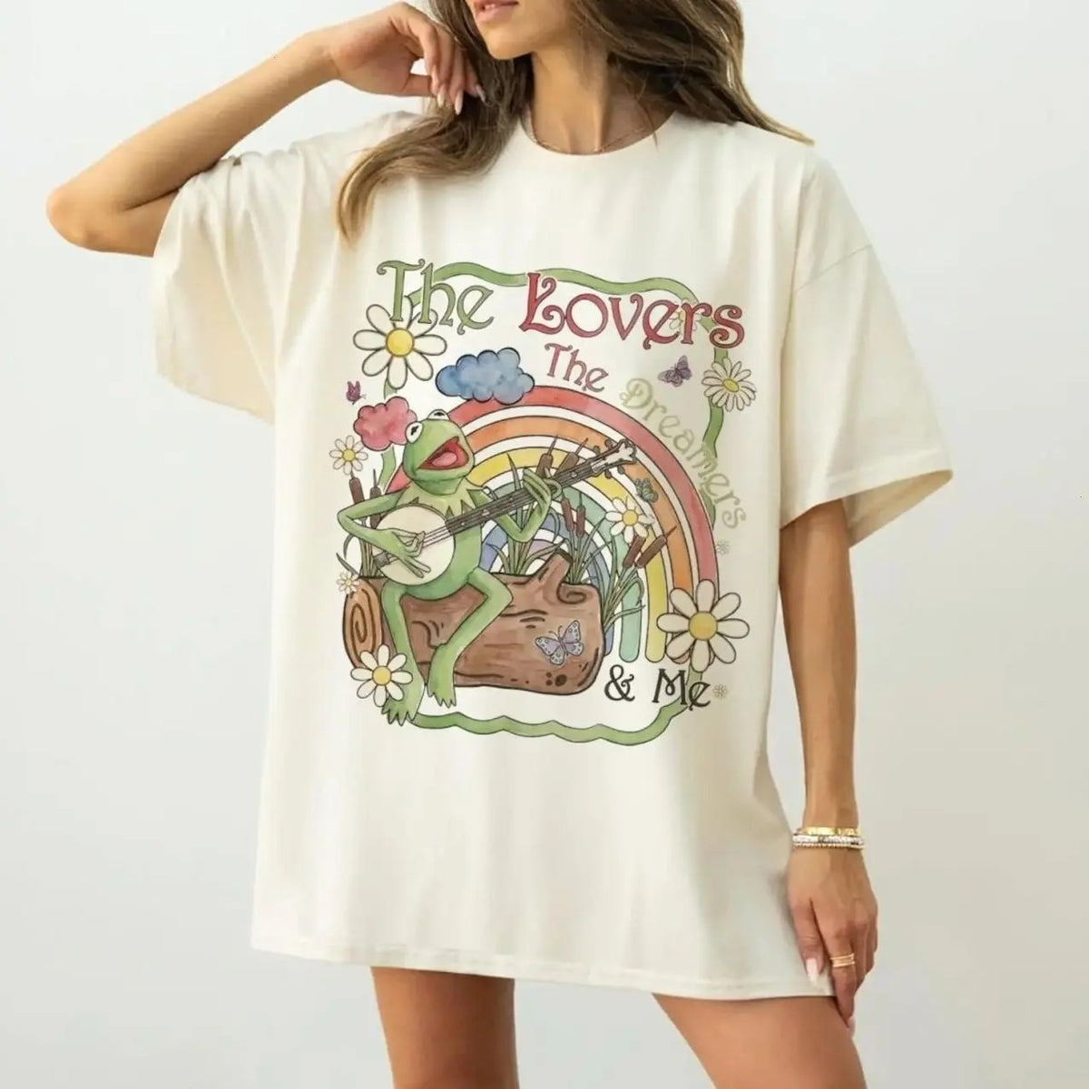 Watercolor Kermit the Frog T-Shirt / Sweatshirt / Hoodie