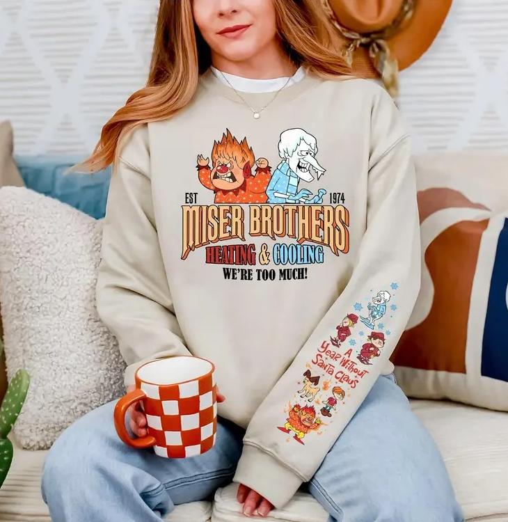 Retro The Year Without Santa Mister Brothers T-Shirt / Sweatshirt / Hoodie