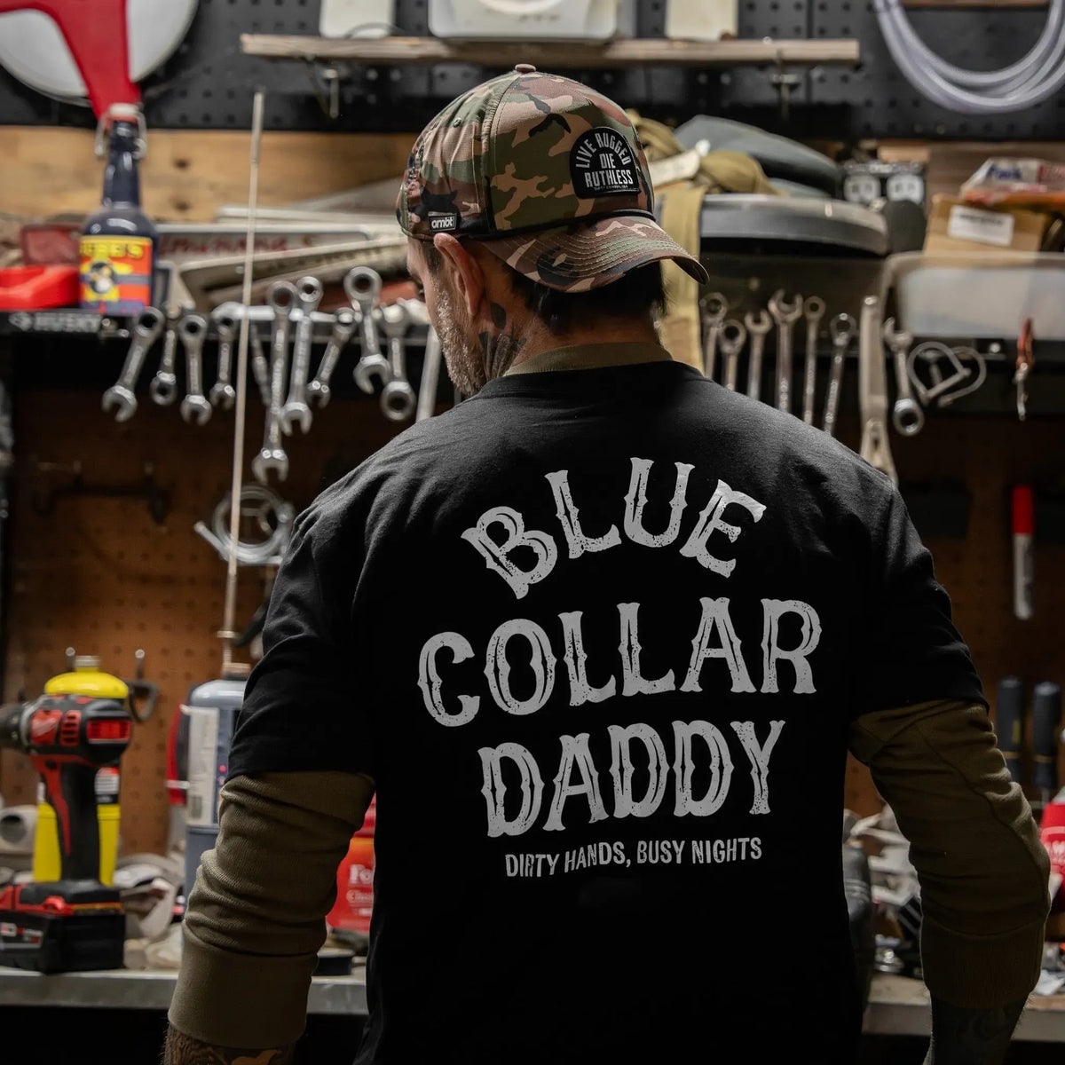 Blue Collar Daddy Design T-Shirt / Sweatshirt / Hoodie